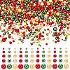 1860Pcs 15 Colors Imitation Pearl Acrylic Beads OACR-PH0004-70-1