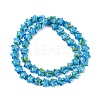 Handmade Millefiori Glass Beads Strands X-LAMP-H067-01G-2
