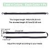 WADORN 4Pcs 4 Colors Nylon Adjustable Tactical Bag Handles FIND-WR0007-74-2