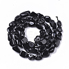 Natural Black Tourmaline  Beads Strands X-G-S363-027-2