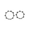 Stainless Steel Skull Link Chain Bracelet for Men WG46316-01-1