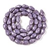 Opaque Solid Color Beads Strands EGLA-N013-P10mm-D09-2