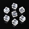 Transparent Acrylic Beads TACR-T028-59B-1