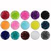 15 Colors Transparent Glass Beads FGLA-JQ0001-01-8mm-2