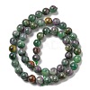 Natural Ruby in Zoisite Beads Strands G-R011-A02-02-2