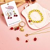 18Pcs Mixed Enamel Fruits Charms Pendant Imitation Fruit Charm Colorful Alloy Enamel Pendant for Jewelry Necklace Bracelet Earring Making Crafts JX186A-5