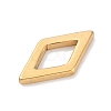 Golden Plated 304 Stainless Steel Charms STAS-K286-03B-G-2