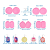 110Pcs Food Grade Pendant Silicone Molds DIY-CW0001-26-3