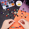 DIY Gemstone Halloween Earring & Bracelet Making Kit DIY-PH0008-84-3
