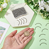 120Pcs 304 Stainless Steel Chain Extender CHS-BM0001-12-3