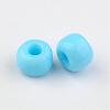 6/0 Opaque Colours Round Glass Seed Beads X-SEED-A010-4mm-43-2