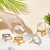 4Pcs 2 Colors Alloy Display Holder ODIS-GA0001-26-3