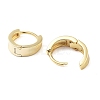 Brass Ring Hoop Earrings for Women LS-EJEW-F347-01G-03-2