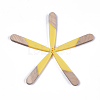 Resin & Walnut Wood Pendants RESI-S358-40E-1