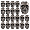 20Pcs Alloy Shank Buttons BUTT-PH0001-82A-B-1