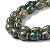 Tibetan Style dZi Beads Strands TDZI-E005-01G-3