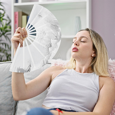 Cloth Hand Held Fan DIY-WH0579-95A-1