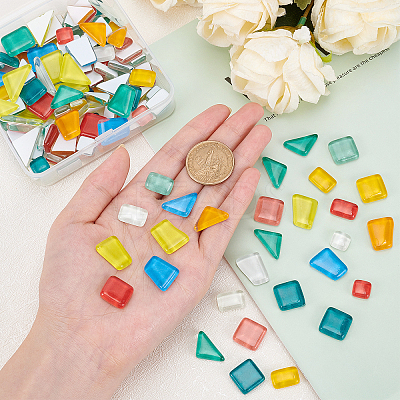 Glass Cabochons GGLA-OC0001-04A-1