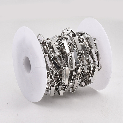 Unwelded Iron Paperclip Chains CH-S125-03A-P-1