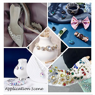Sew on Rhinestone GLAA-N048-001B-09-1