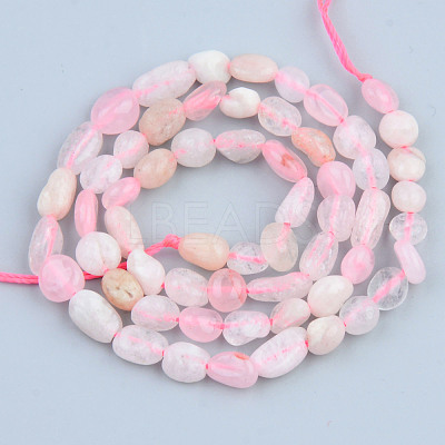 Natural Rose Quartz Beads Strands G-S359-140-1