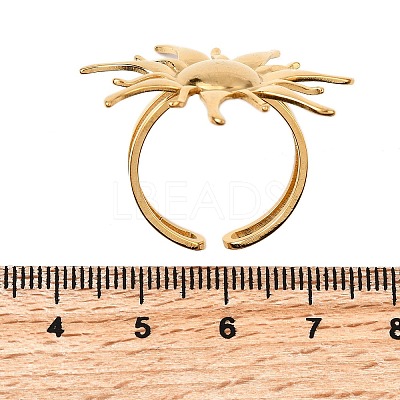 304 Stainless Steel Cuff Open Rings RJEW-S650-01B-G-1