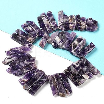 Natural Amethyst Beads Strands G-L551B-08A-1