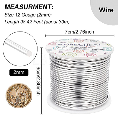 Round Aluminum Wire AW-BC0001-2mm-02-1