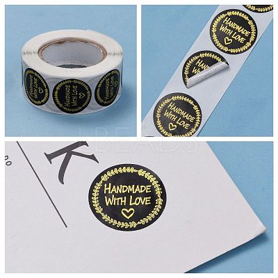 Handmade with Love Stickers DIY-E023-07L-1