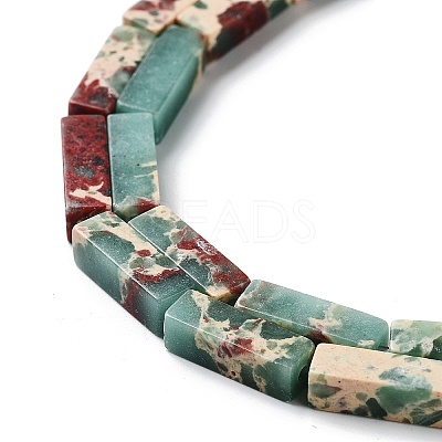 Synthetic Imperial Jasper Beads Strands G-E508-02N-1