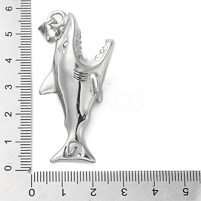 Non-Tarnish 304 Stainless Steel Big Pendants LS-STAS-D091-02AS-1