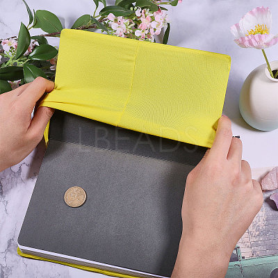 Elastic Cloth Book Cover AJEW-WH0696-009A-1