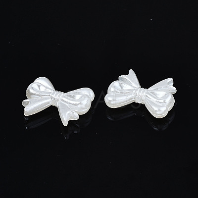 ABS Plastic Imitation Pearl Beads OACR-N008-131-1