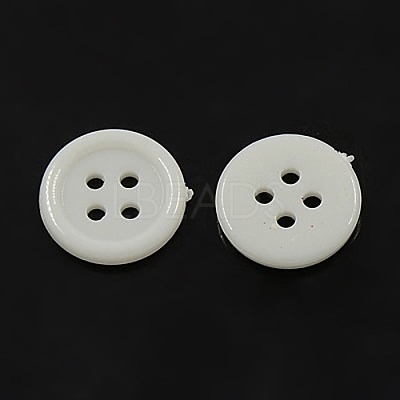 Acrylic Sewing Buttons X-BUTT-E076-A-01-1