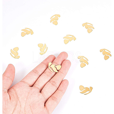 Brass Pendants KK-BC0005-18G-1