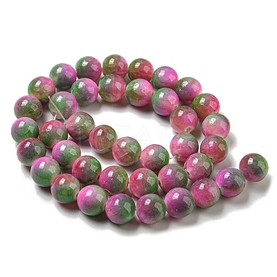 Dyed Natural White Jade Beads Strands - Lbeads.com