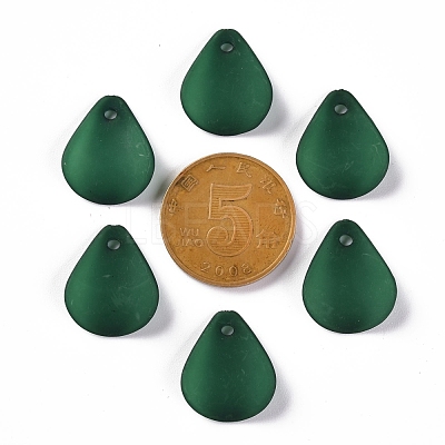Transparent Frosted Acrylic Pendants MACR-S371-09A-735-1