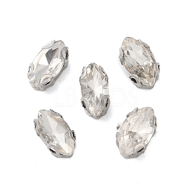 Horse Eye Sew on Rhinestone RGLA-L028-08A-01-1