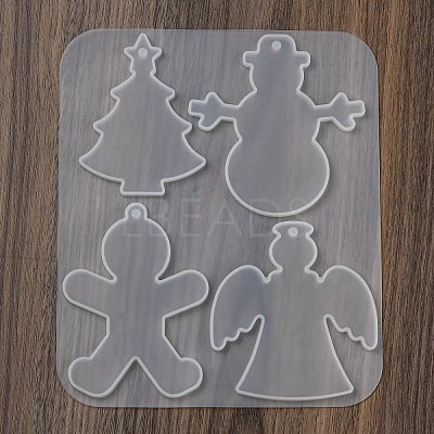 Christmas Collection Pendant Silicone Molds SIL-B074-04A-1