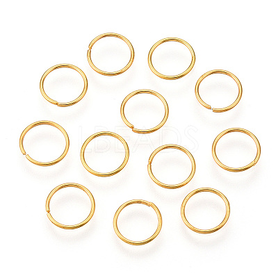 Iron Open Jump Rings IFIN-T019-8mm-G-1