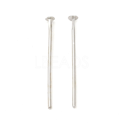 Brass Flat Head Pins X-KK-H446-02P-1