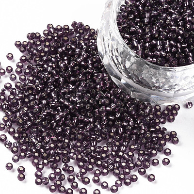 12/0 Grade A Round Glass Seed Beads SEED-Q007-F41-1
