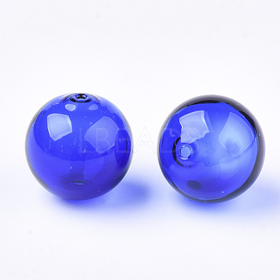Handmade Blown Glass Beads BLOW-T001-32A-01-1