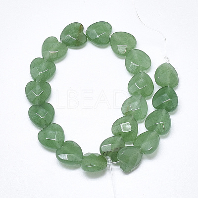 Natural Green Aventurine Beads Strands X-G-S357-E01-05-1