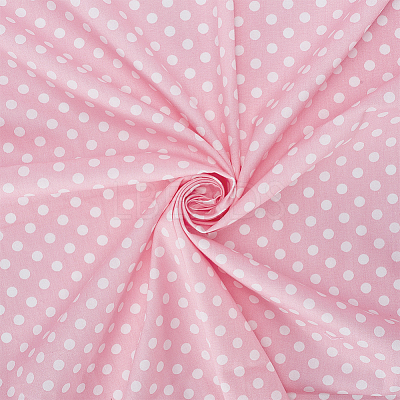 Polka Dot Pattern Cotton Fabric DIY-GA0010-22B-1