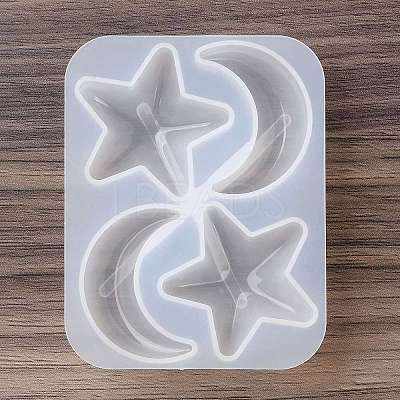 Astronomy Theme Star & Moon Silicone Molds SIMO-Q001-01C-1