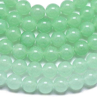 Natural Malaysia Jade Beads Strands G-L645-C01-12mm-12-1