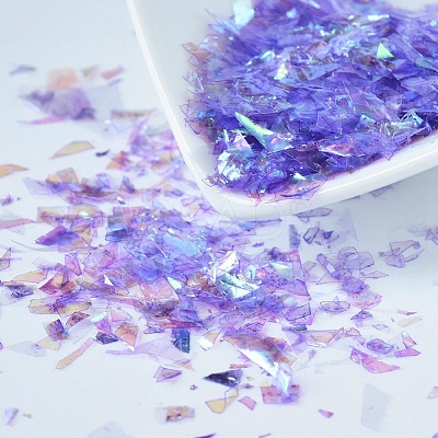 Plastic Candy Sequins/Paillette Chip X-DIY-I019-01E-1