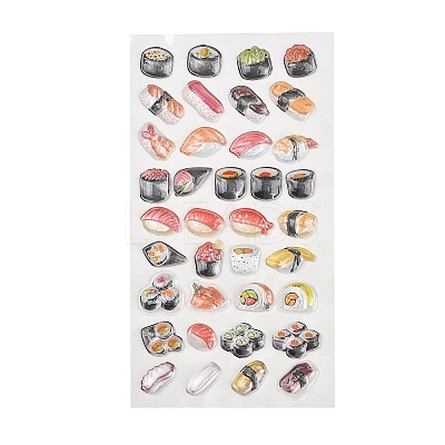 Epoxy Resin 3D Puffy Self Adhesive Stickers DIY-G122-02E-1