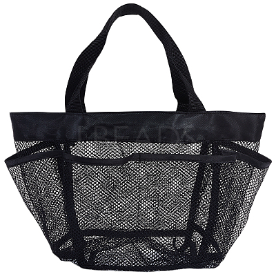 1Pc Rectangle Polyester Sandbeach Tote Bags ABAG-CN0001-15-1
